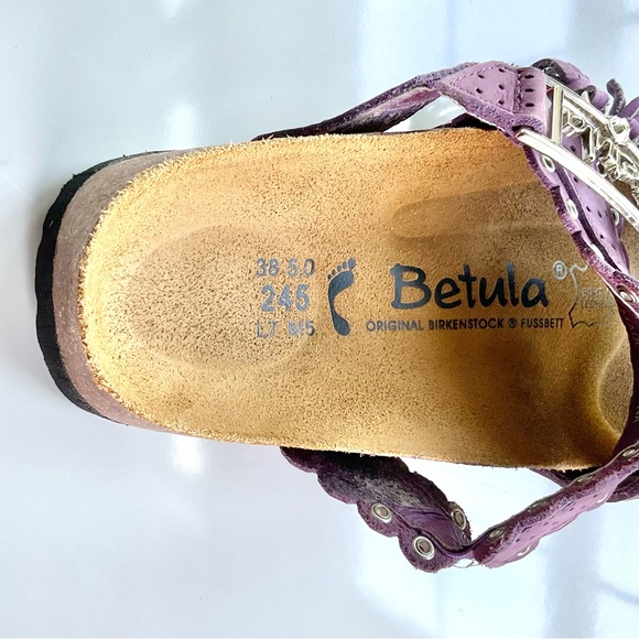 Birkenstock Betula, purple sandals - Picture 2 of 9